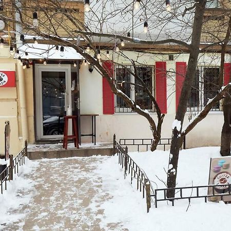 Apartment Near Bessarabsky Square Kyiv Exterior foto